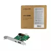 LogiLink placa PCI Express USB 3.2, 5 Gbps, 2 portas USB-A externas + 3 internas