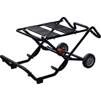 Bosch GTA50W Mesa de transporte e trabalho (Preto, para serras de bancada Bosch)
