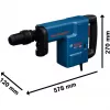 BOSCH PowerTools GSH 11 EV SDS Max Martelo demolidor 1700W 23J