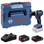 Bosch Professional GSB 18V-52 berbequim de percussão a bateria com 2 baterias 18V em L-BOXX (Retail)
