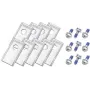 Bosch VISIMOW18V conjunto de lâminas de substituição (3 lâminas) - acessório original para corta-relvas a bateria