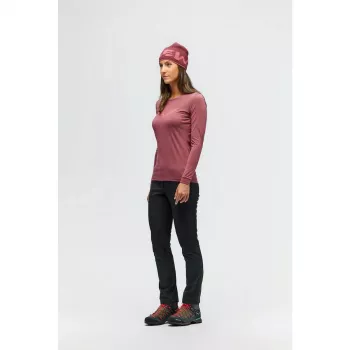 Calças softshell Salewa Puez Orval 2 DST Pant mulher - Black Out, tamanho L