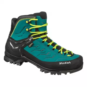Sapatos de caminhada Salewa Rapace GTX mulher - Shaded Spruce/Sulphur Spring - UK 5 (EU 38)