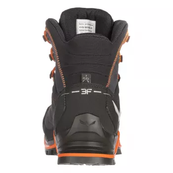 Botas de caminhada SALEWA MTN Trainer Mid GTX - Asphalt/Fluo Orange - UK 10.5 (EU 45)