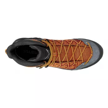 Botas de caminhada Salewa Mountain Trainer Lite Mid GTX - Black/Carrot, tamanho 46