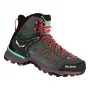 Botas de caminhada Salewa Mountain Trainer Lite Mid GTX para mulher - Cactus/Fluo Coral - EU 40.5