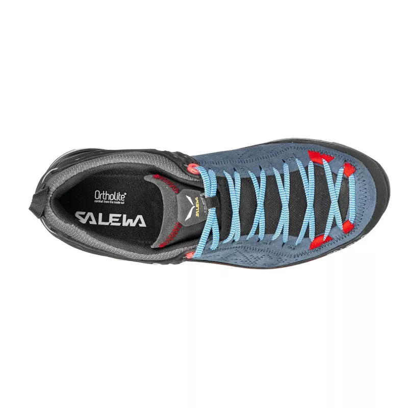 Sapatos SALEWA Mtn Trainer 2 GTX para mulher Dark Denim Fluo Coral UK 5 (EU 38)