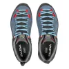 Sapatos SALEWA Mtn Trainer 2 GTX para mulher - Dark Denim / Fluo Coral