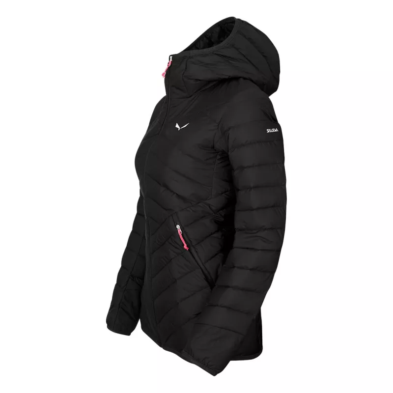 Casaco de penas SALEWA Brenta mulher Black Out 36 (S)