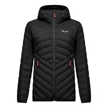 Casaco de penas SALEWA Brenta mulher Black Out tamanho 38