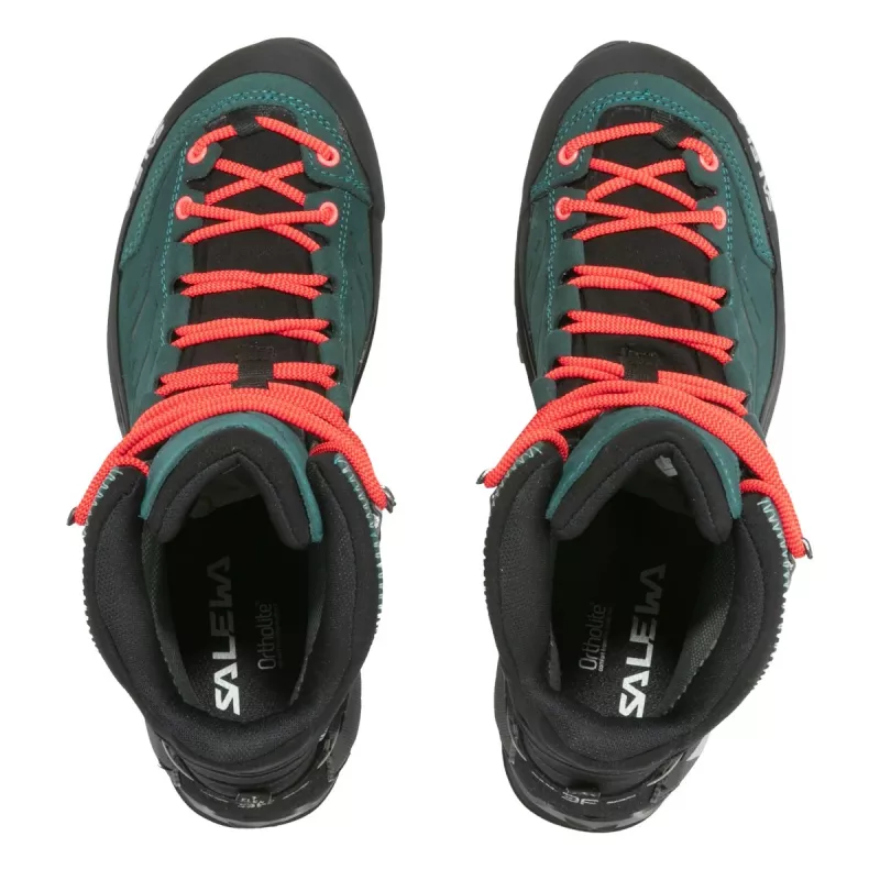 Botas de caminhada SALEWA Mtn Trainer Mid GTX Women's - Atlantic Deep/Ombre Blue - UK 5.5 (EU 38.5)