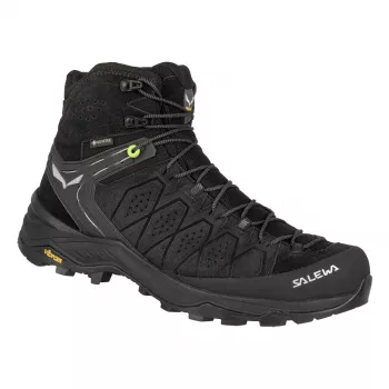 Salewa Sapatos de Caminhada Alp Trainer 2 Mid GTX - Preto/Preto - UK 8 (EU 42)