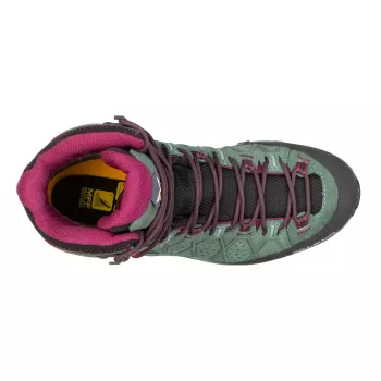 Botas de caminhada SALEWA Women's Alp Trainer 2 Mid GTX Green-Rhododendon UK 6.5 (EU 40)