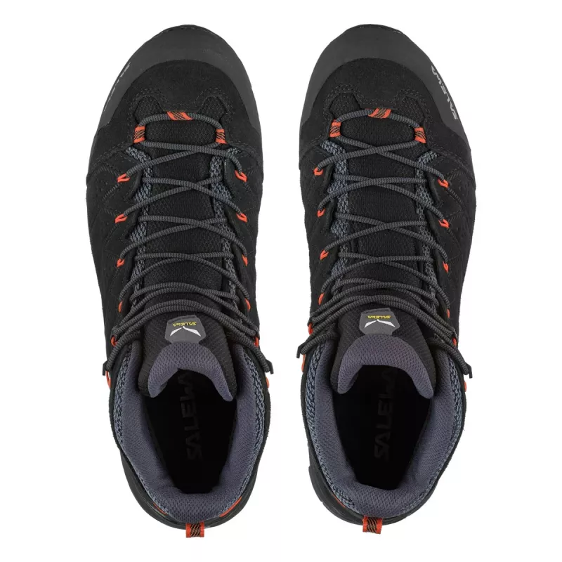 Botas SALEWA Alp Mate Mid WP Black Out Fluo Orange UK 12 (47)