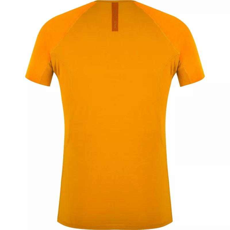 T-shirt SALEWA Wild Country Session 2 - Nectar - tamanho L