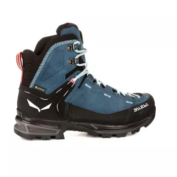 Botas de caminhada SALEWA MTN Trainer 2 Mid GTX mulher - Red Dahlia/Preto - UK 5 (EU 38)