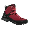 Chinelos SALEWA para mulher Red Dahlia Black UK 5.5 (EU 38.5)