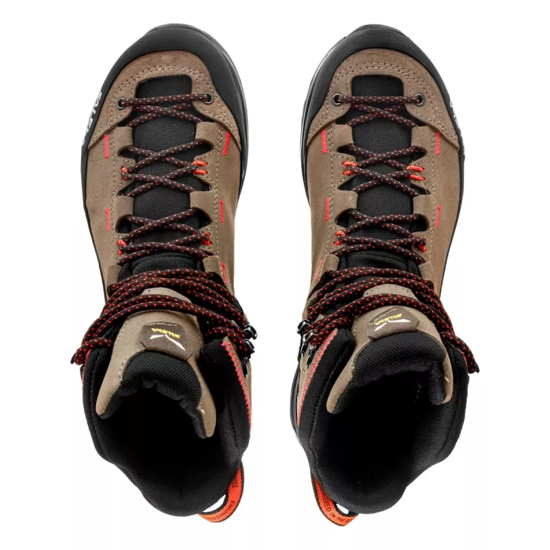 Botas de caminhada SALEWA MTN Trainer 2 Mid GTX para mulher - Bungee Cord/Black - UK 6 (EU 39)