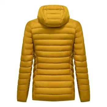 Salewa Brenta Casaco de penas para mulher - Gold, tamanho S