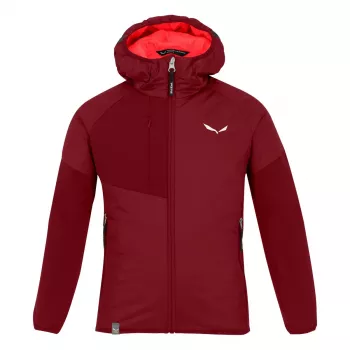 Salewa Ortles Hybrid TWR Casaco isolado para criança Syrah