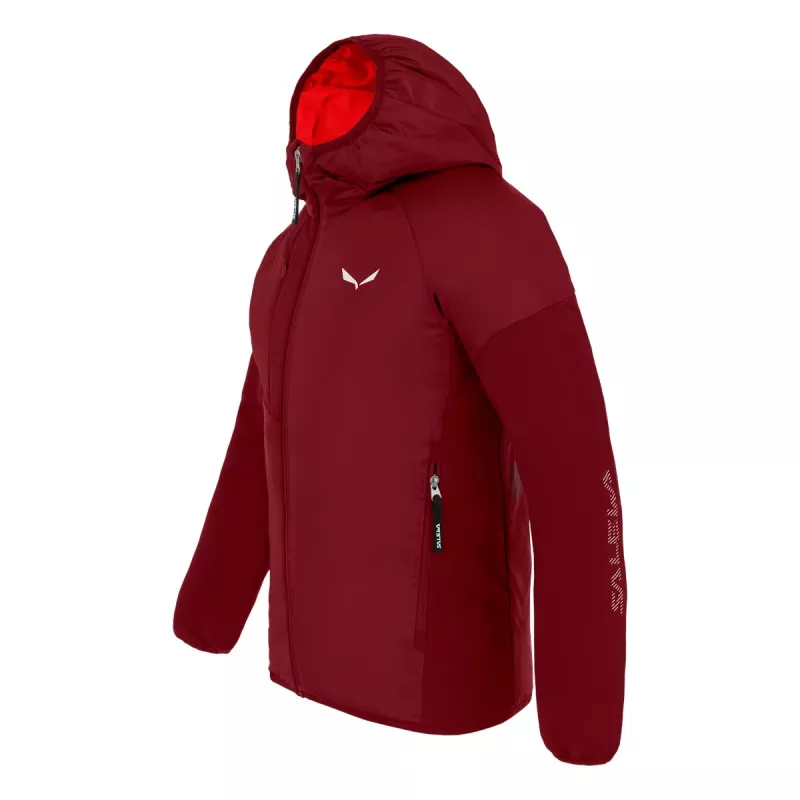 Salewa Ortles Hybrid TWR Casaco isolado para criança Syrah