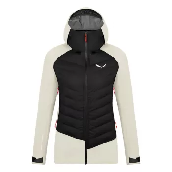 Casaco híbrido para mulher Salewa Sella PTX 3L Oatmeal
