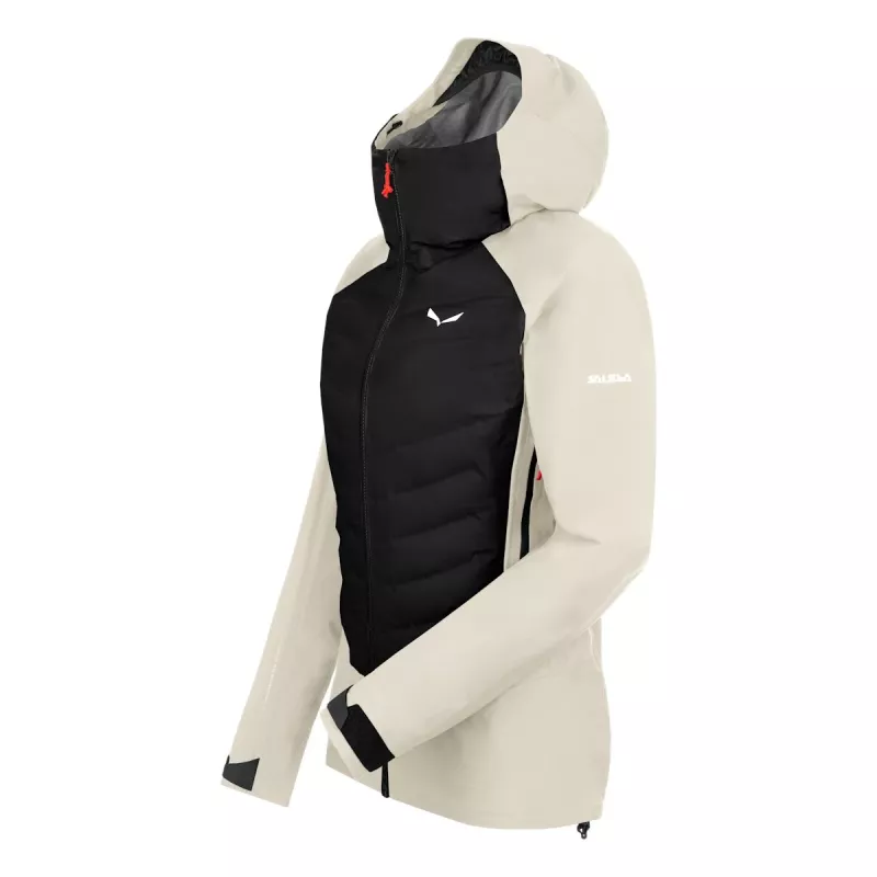 Casaco híbrido para mulher Salewa Sella PTX 3L Oatmeal