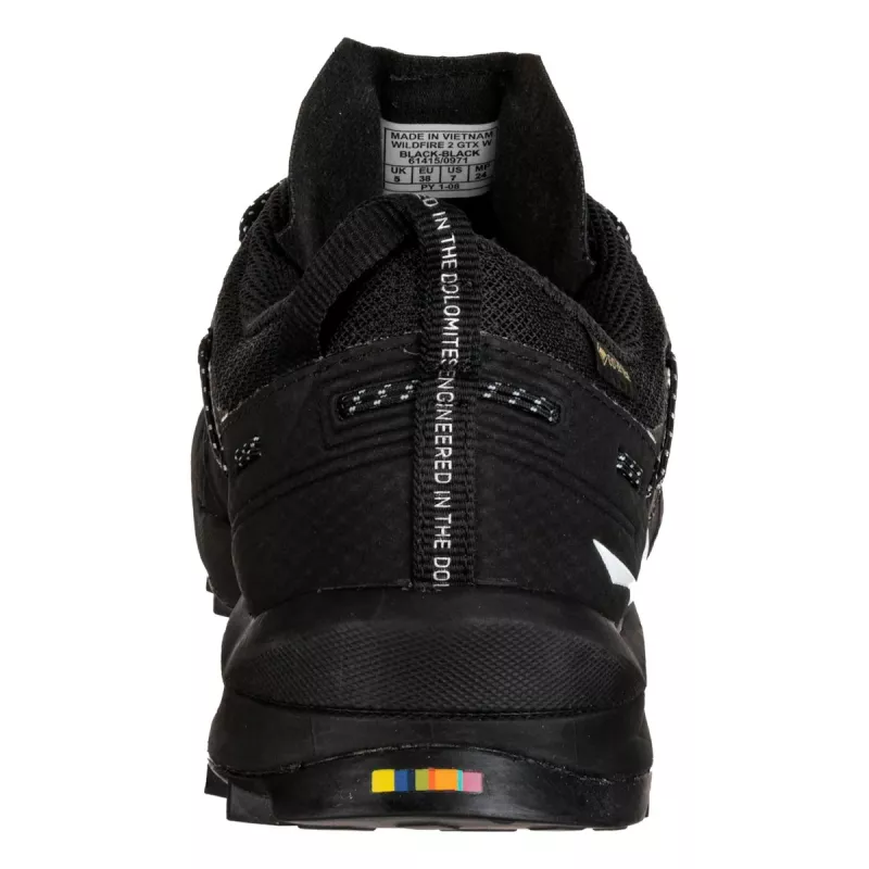 SALEWA Wildfire 2 GTX Sapatos de caminhada para mulher - Preto - UK 4.5