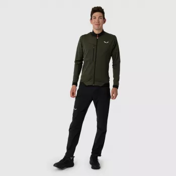 Casaco Pedroc PL 2 - Dark Olive - tamanho M Salewa