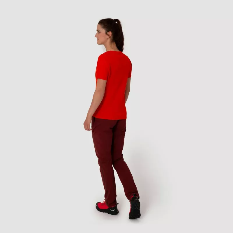 T-shirt Pedroc Flame para mulher SALEWA (tamanho S)