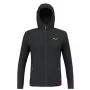Casaco com capuz Salewa Pedroc PL - Black Out - tamanho S