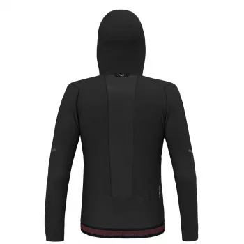 Casaco com capuz Salewa Pedroc PL - Black Out - tamanho S