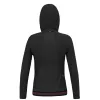 Casaco com capuz Salewa Pedroc PL Women's - Black Out, tamanho S