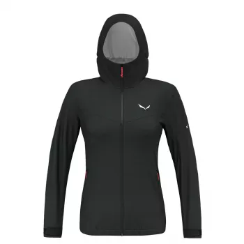 Casaco Women's Salewa Puez Aqua 4 - Black Out