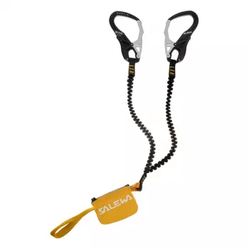 Cordão Salewa Lanyard Ergo Core Black-Yellow