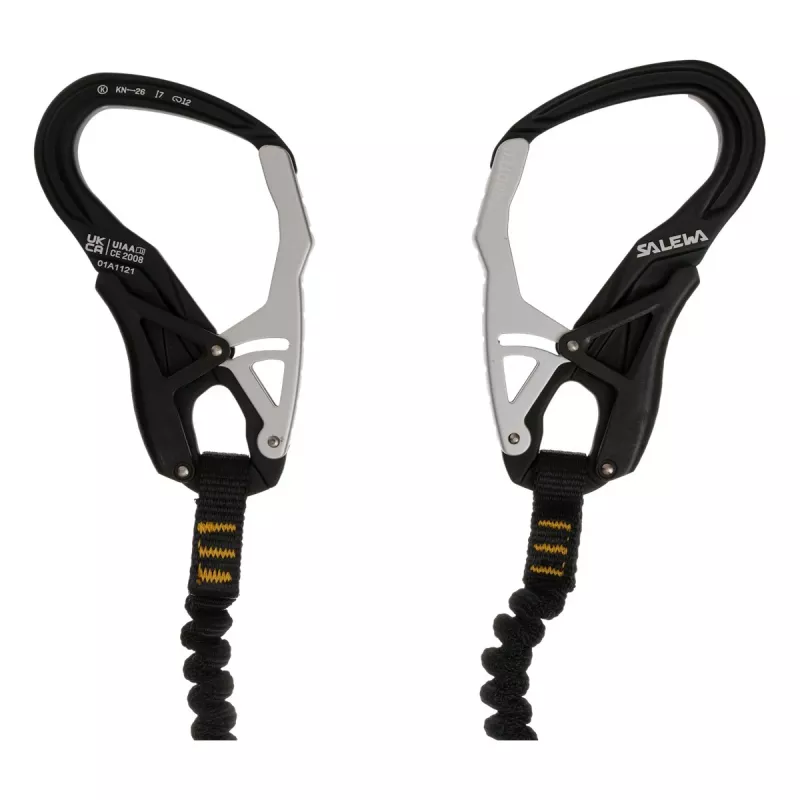 Cordão Salewa Lanyard Ergo Core Black-Yellow