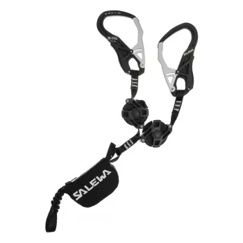 Cordão retrátil SALEWA Ergo Lanyard zip-black