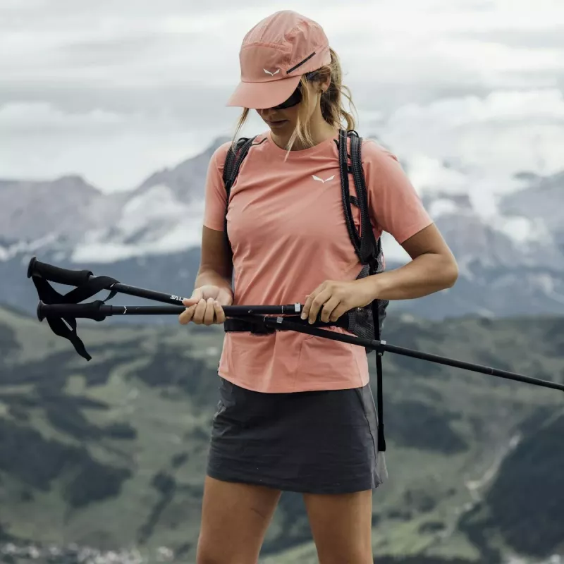 Bastões SALEWA Puez Aluminum Poles Pro-Black