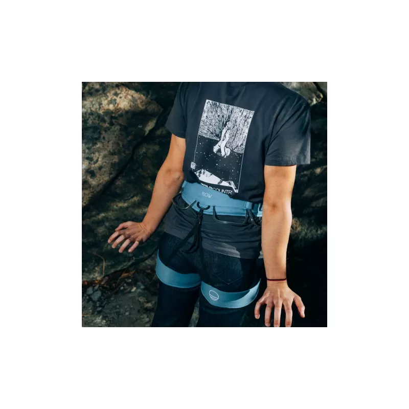 Wild Country Flow 2.0 arnês de escalada para senhora, Deepwater/Petrol, S