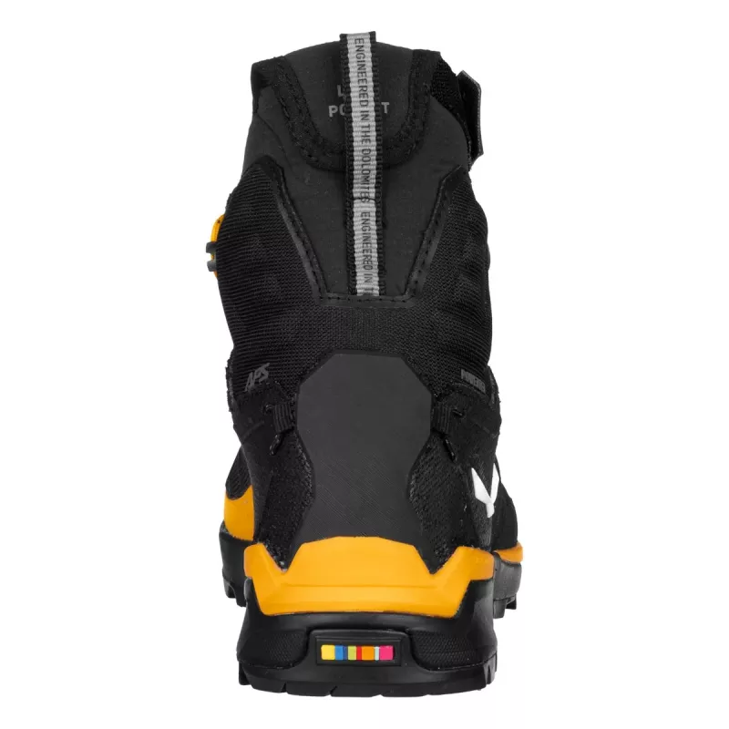 Botas de caminhada Salewa Ortles Light Mid PTX Gold-Black UK 10 (EU 44.5)