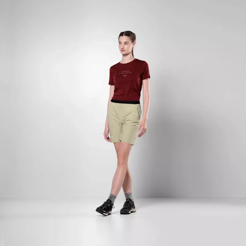 Calções de caminhada para mulher Salewa Puez 4 S