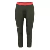 Calças térmicas Salewa Dark Olive tamanho S