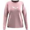 T-shirt Salewa Eagle Solidlogo Dry Tee mulher Zephyr M