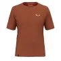 T-shirt Salewa Pedroc Dry Hybrid S - Bombay Brown