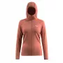 Casaco com capuz Salewa Agner Polarlite - Etruscan Red - XS