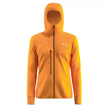 SALEWA Casaco de forro polar com capuz Turmeric L