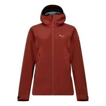 SALEWA Puez GTX 3L EPE Casaco hardshell para mulher Etruskischrot EU 36 (S)