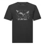 T-shirt SALEWA Eagle Geo Black Out (M)