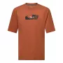 Salewa Eagle Hybrid Loose T-shirt - Coffee Brown, tamanho L