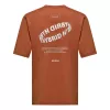 Salewa Eagle Hybrid Loose T-shirt - Coffee Brown, tamanho L